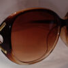 Chic Oversized Oval Fashion Glasses brown