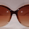 Chic Oversized Oval Fashion Glasses brown