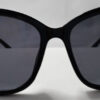 Oversized Cat Eye Fashion Glasses black on black