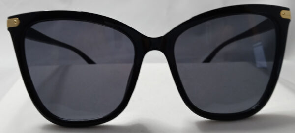 Oversized Cat Eye Fashion Glasses black on black