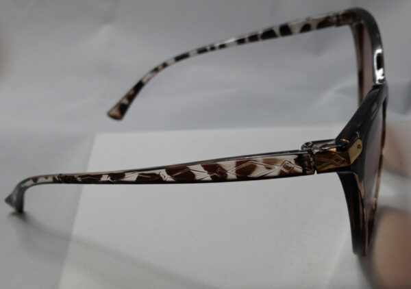 Oversized Cat Eye Sunglasses Light Leopard Frame