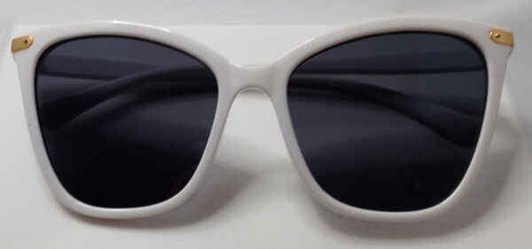 Oversized Cat Eye Fashion Glasses white