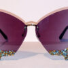 purple butterfly sunglasses